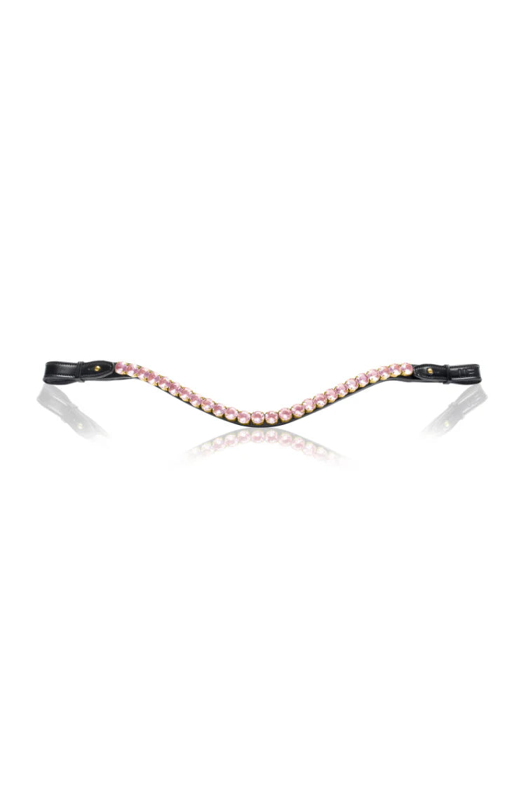 Empire Browband, pink shadow