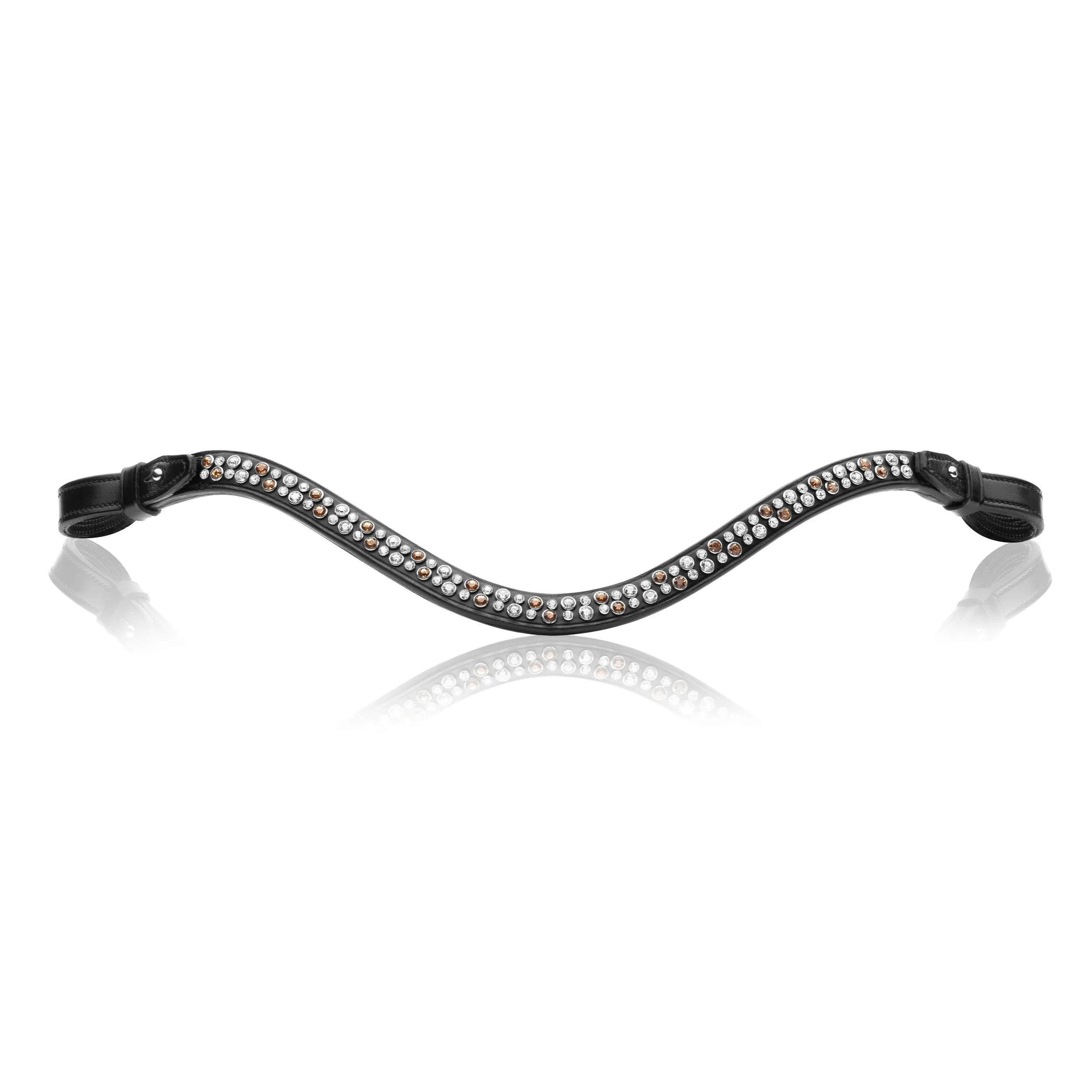 Imperial browband, champagne