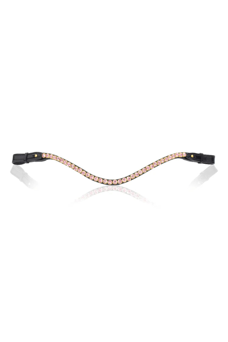 Elegant Browband, pink