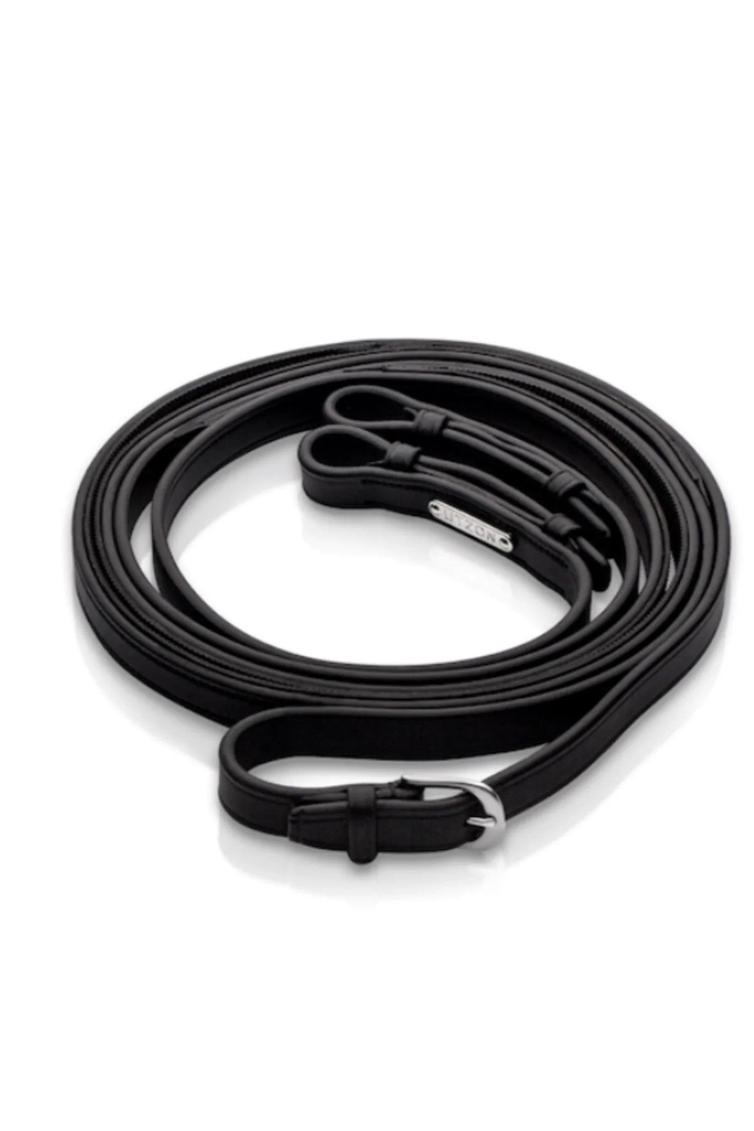 Flat reins with grip